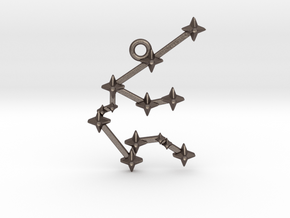 The Constellation Collection - Aquarius in Polished Bronzed Silver Steel
