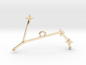 The Constellation Collection - Aries in 14k Gold Plated Brass
