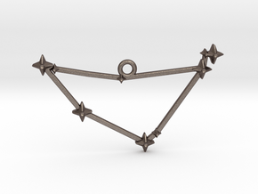 The Constellation Collection - Capricorn in Polished Bronzed Silver Steel