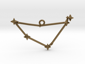 The Constellation Collection - Capricorn in Natural Bronze