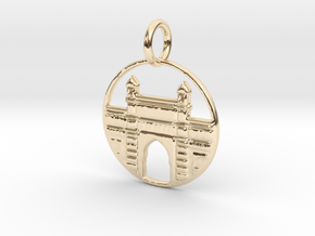 Gateway Of India in 14K Yellow Gold