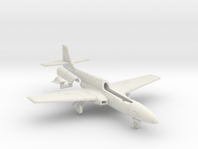 017B PZL TS-11 Iskra on the Ground - 1/144 in White Natural Versatile Plastic