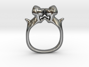 Dog Ring Size 10 in Polished Silver