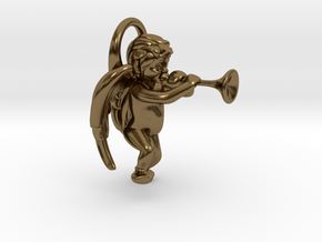 BABY angel in Polished Bronze