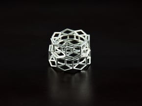 Hexagon - M in Platinum
