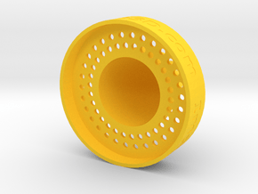 Exprimidor-Squeezer in Yellow Processed Versatile Plastic