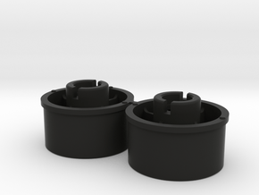 Kyosho Mini-Z Rear wheel with +3 Offset in Black Natural Versatile Plastic