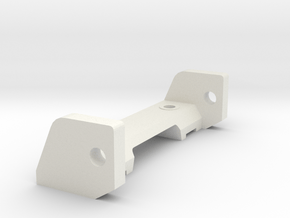 Front axle for 1:32 slot car chassis in White Natural Versatile Plastic
