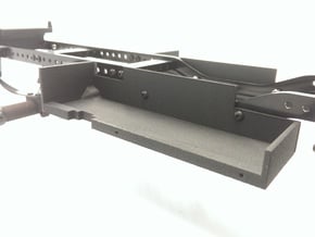 CMAX+Hilux RIGHT Battery Tray in Black Natural Versatile Plastic