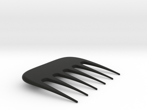 Comb in Black Natural Versatile Plastic