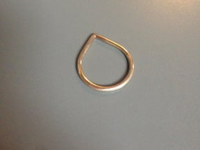 Drop Ring in 18k Gold Plated Brass