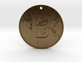 World Bitcoin Medal in Natural Bronze