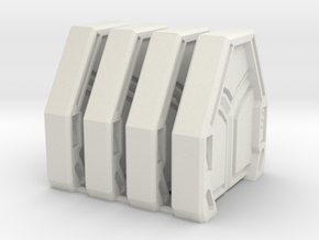 Star Wars: Imperial Assault Door Style 1 in White Natural Versatile Plastic