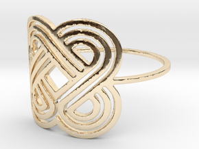 Eternal (Size 6-13) in 14K Yellow Gold: 6 / 51.5