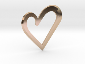 Heart in 14k Rose Gold