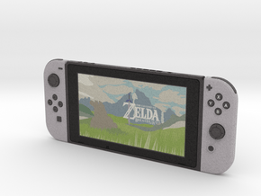 1:6 Nintendo Switch (Screen On) in Full Color Sandstone