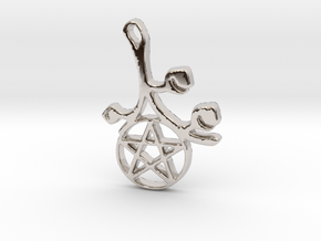 Earthly Spring Pentacle by ~M. in Platinum
