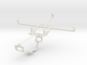 Controller mount for Xbox One & Alcatel Idol 3 (5. in White Natural Versatile Plastic
