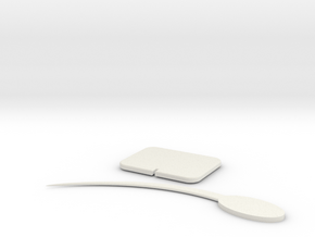 Tooth Pick in White Natural Versatile Plastic