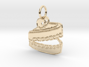Laughing Matter Improv Keychain in 14K Yellow Gold