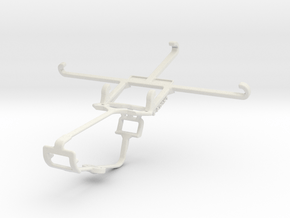 Controller mount for Xbox One & BLU Vivo Air in White Natural Versatile Plastic