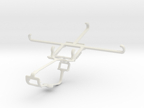 Controller mount for Xbox One & HTC One E9s dual s in White Natural Versatile Plastic