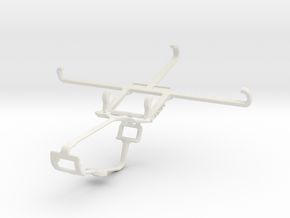 Controller mount for Xbox One & HTC One X9 in White Natural Versatile Plastic