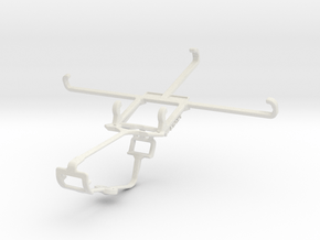 Controller mount for Xbox One & Huawei Ascend Mate in White Natural Versatile Plastic