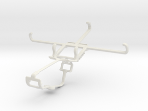Controller mount for Xbox One & HTC One ME in White Natural Versatile Plastic