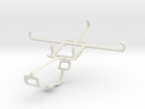 Controller mount for Xbox One & Lenovo A616 in White Natural Versatile Plastic