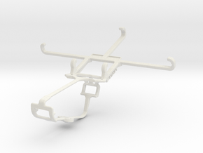 Controller mount for Xbox One & LG X screen in White Natural Versatile Plastic