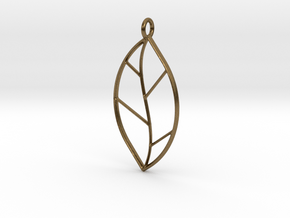 The One Leaf in Natural Bronze