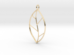 The One Leaf in 14K Yellow Gold