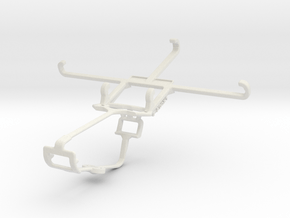 Controller mount for Xbox One & Oppo R1x in White Natural Versatile Plastic