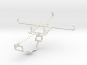Controller mount for Xbox One & Plum Might Plus II in White Natural Versatile Plastic