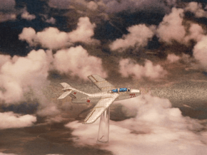 Lavochkin La-15 Fantail (3 planes set) 6mm 1/285 in White Natural Versatile Plastic