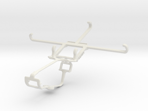 Controller mount for Xbox One & Samsung Galaxy E7 in White Natural Versatile Plastic
