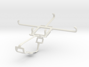 Controller mount for Xbox One & Samsung Galaxy On7 in White Natural Versatile Plastic