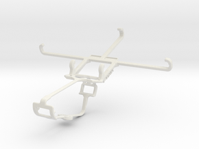Controller mount for Xbox One & Sony Xperia C4 in White Natural Versatile Plastic