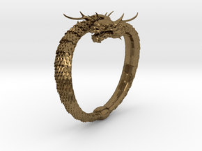 Dragon Bracelet in Natural Bronze