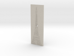 Eiffel Tower Rectangle Imitation Whistle-hole Butt in Natural Sandstone