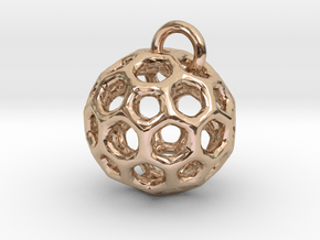 Pendant1 in 14k Rose Gold Plated Brass