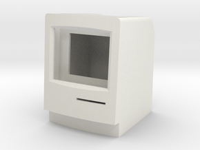 Macintosh Classic II iPod Nano Stand in White Natural Versatile Plastic