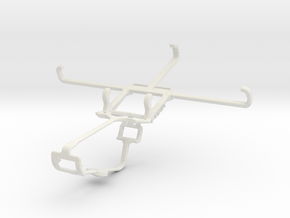 Controller mount for Xbox One & ZTE Axon Lux in White Natural Versatile Plastic