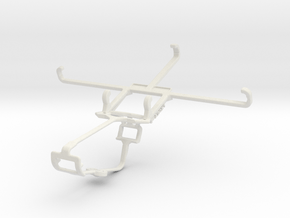 Controller mount for Xbox One & ZTE Blade V Plus in White Natural Versatile Plastic
