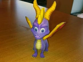 Spyro the Dragon - A hero's tail in Full Color Sandstone