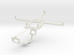 Controller mount for Xbox One & NIU Andy 5T in White Natural Versatile Plastic