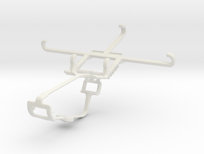 Controller mount for Xbox One & Samsung Galaxy Alp in White Natural Versatile Plastic