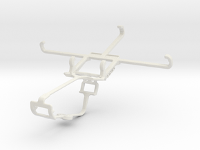 Controller mount for Xbox One & Samsung Galaxy S5 in White Natural Versatile Plastic