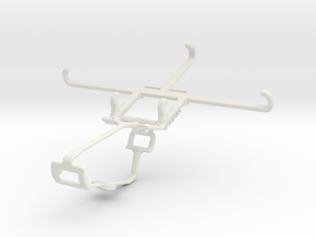 Controller mount for Xbox One & Sony Xperia Z2 in White Natural Versatile Plastic